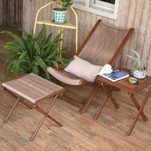 Chaise longue de jardin de haute qualité pour l'extérieur, résistante aux intempéries, imperméable, <span class=keywords><strong>en</strong></span> <span class=keywords><strong>rotin</strong></span> PE, pour balcon, terrasse - Product Image 4