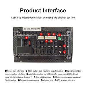 Android 2 DIN Car Stereo T100 1280*720 Rádio Touch Screen com <span class=keywords><strong>Bluetooth</strong></span> USB & Capacidade Gravador de Vídeo Espelhamento Sem Fio - Product Image 6