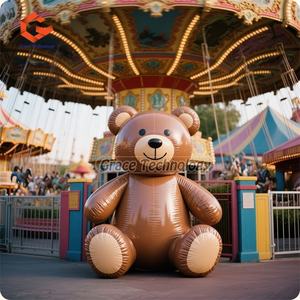 Design personalizzato orsacchiotto personaggi dei cartoni animati animale gonfiabile orso carino per la pubblicità della decorazione del partito - Product Image 6