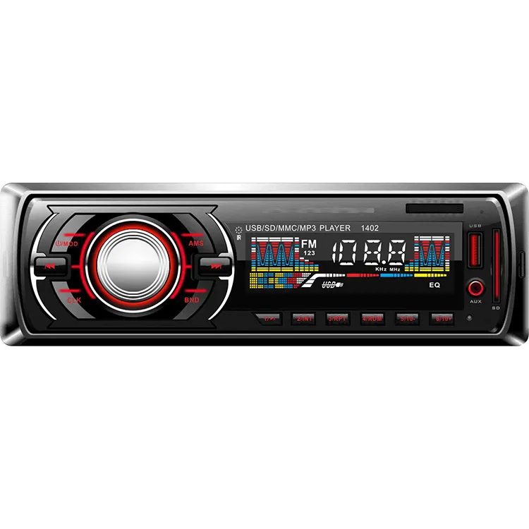 Kinerja Tinggi 12V Lcd Display Radio Mobil Mp3 Pemain untuk Partai Besar