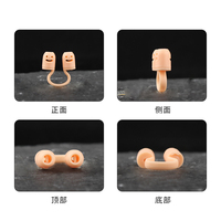 Clip Nasal Rafraîchissant à l'Arôme Doux de Raisin, Diffuseur d'Huiles Essentielles Portable et Refroidissant, Dispositif de Soin Respiratoire, Inhalateur Nasal OEM