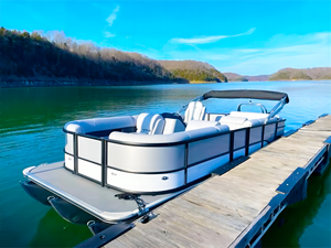 ขายตรงจากโรงงาน เรืออลูมิเนียมแบบใหม่พร้อมมอเตอร์ เรือเร็วสำหรับพาย - Product Image 3
