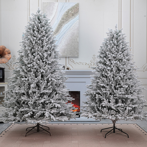 Encryption Pure PE Snow-Flocked Artificial Christmas <b>Tree</b> Fireproof Odorless Environmental Protection - Product Image 2