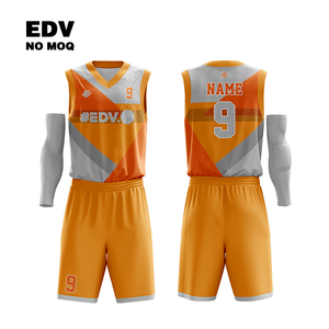 Nuevo Diseño de Uniformes de Baloncesto con Sublimación Completa, Jersey de Doble Cara para Hombre, Ropa Deportiva Transpirable de Primera Calidad para Entrenamiento y Partidos - Product Image 5