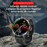Montre connectée Android H81, étanche IP67, bracelet en gel de silice, écran AMOLED HD, boîtier en acier inoxydable, unisexe