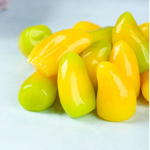 Caramelle Gommose al Mango Pelato OEM Cinesi, Vendita all'Ingrosso, Gusti Assortiti di Frutta Dolce e Acida - Product Image 3