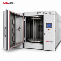 Machine de revêtement sous vide PVD multi-ions à arc automatique AsiaLink pour raccords sanitaires en laiton et quincaillerie décorative métallique