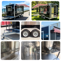Camion de café, Food Truck, Camionnette à café, Camion de boissons mobile, Conteneur de café, Café commercial, Food Truck pour entreprise