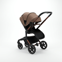 Poussette bébé de luxe légère de haute qualité, 3 en 1, pliable, multifonctionnelle, pour bébé