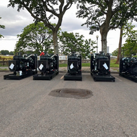 Pour moteur alimenté refroidi à l'eau 150KVA 120KW 3 phases 50Hz/60Hz groupe électrogène Diesel silencieux avec 100% alternateur en cuivre ATS