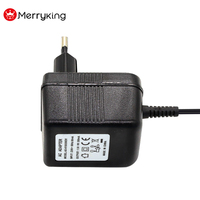 Transformateur linéaire Merryking Adaptateur AC/AC 110VAC 9VAC 12VAC 24VAC 1000mA US Wall Mount AC Power Supply