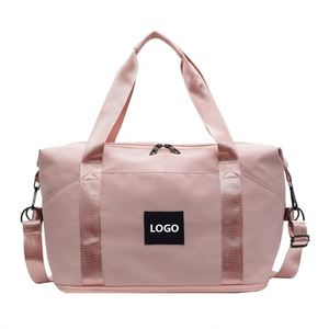 Bolsa de Viaje Plegable Personalizada, Ligera, de Gran Capacidad, Bolsa Deportiva de Gimnasio, Expandible, con Separación para Ropa Húmeda/Seca, Bolsa de Lona Organizadora para Mujer - Product Image 1