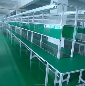 Banco di Lavoro ESD per Linea di Assemblaggio Elettronico Automatizzata, Postazione Antistatica per Assemblaggio PCB e Produzione di Elettronica di Precisione - Product Image 5