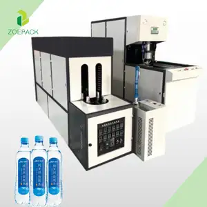 PET yarı otomatik plastik su şişesi üfleme kalıplama makinesi şişe üfleme makinesi