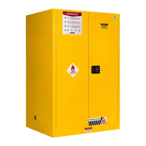 Steel Safety Storage Cabinet for Liquids Fireproof Leakproof Cabinet Metal Combustible Flammable Chemical Cabinet