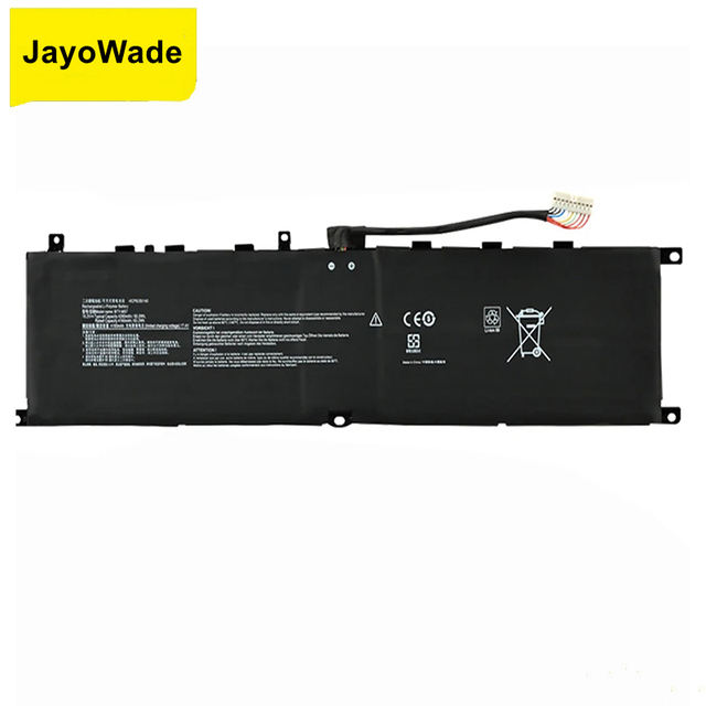 Factory BTY-M57 Laptop Battery for MSI GP66 GP76 MS-17K3 Leopard 10UG Series Notebook 15.2V 4280mAh 65WH BTY M57 Batteries