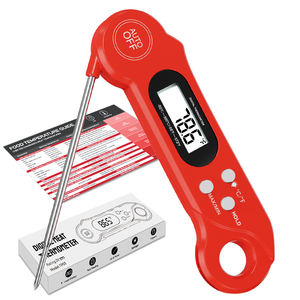 Kostenloses Muster Küchenzubehör Schnelllesendes Digitales Fleisch-Kochthermometer mit Klappsonde Grillthermometer - Product Image 2