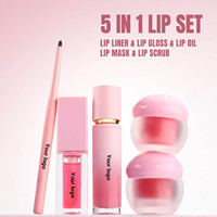 Kit de Maquillage Lèvres Mat Personnalisable Votre Marque – Rouge à Lèvres Liquide Mat Végétalien Longue Tenue – Ensemble Privé de Rouges à Lèvres Liquides