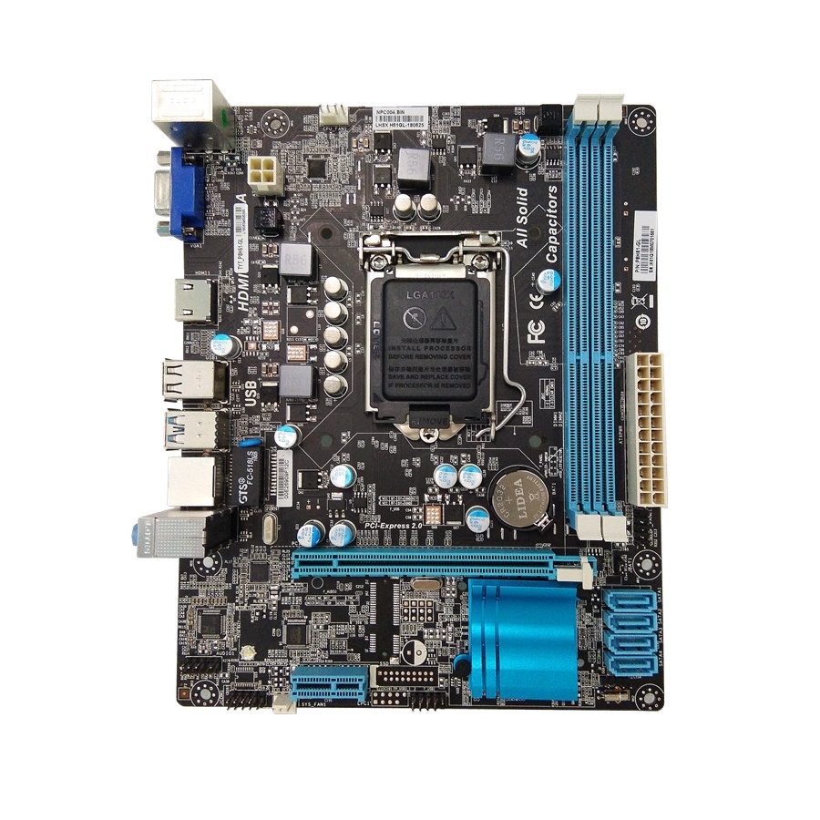 Материнская плата H61 DDR3 с поддержкой процессоров LGA1155 I3,I5,I7, материнская плата H61