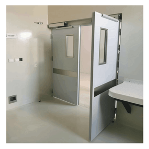 Porta Tagliafuoco in Acciaio 30-60 Minuti, Ignifuga, Isolamento Termico, Uscita di Emergenza con Barra Antipanico - Product Image 1