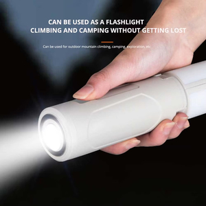 Lámpara de Camping Plegable Portátil, Luz Suave de Gran Cobertura <span class=keywords><strong>con</strong></span> Luz Estroboscópica Roja para Senderismo, Cortes de Energía y Emergencias - Product Image 6