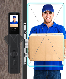 <span class=keywords><strong>Serrure</strong></span> intelligente européenne numérique de luxe Wifi pour portes en acier nouveauté <span class=keywords><strong>HomeKit</strong></span> <span class=keywords><strong>serrure</strong></span> de porte biométrique à empreinte digitale données de carte mémoire - Product Image 4