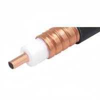 Prix de gros 1/2 ''3/8" 7/8 "75ohm 50ohm tout cuivre 7/8 câble de Communication coaxial chargeur tube ondulé chargeur RF