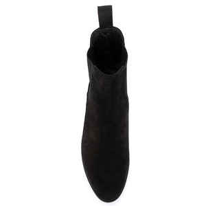 Bottes de cheville en cuir véritable à enfiler sans fermeture éclair Bottes <span class=keywords><strong>Chelsea</strong></span> Unisex Office Plus Size <span class=keywords><strong>Vegan</strong></span> Shoes Taille 12 - Product Image 6