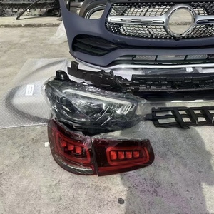Nouveaux phares avant/arrière, feux arrière, pare-chocs avant/arrière FUXIN <span class=keywords><strong>Mercedes</strong></span>-Benz GLC300 GLCW253 16-19, mises à niveau sans perte, 22 Sports <span class=keywords><strong>AMG</strong></span> - Product Image 3