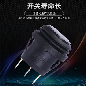 สวิตช์โยก Rs-103-8c-wf 12v Spdt แบบเปิด-ปิด-เปิด ขั้วต่อแบบบัดกรี Ip65 สวิตช์พลาสติกสำหรับรถยนต์ - Product Image 3