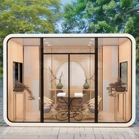 Maison miniature technologique, bureau en cube, 20 pieds, 40 pieds, conception modulaire, maison mobile, maisons et chambres mobiles, cabane, cabane Apple
