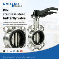 Válvula de Mariposa de Acero Inoxidable DIN SS316 con Brida RF, Eléctrica Hidráulica Exd IP67, Triple Excéntrica, Asiento Metálico, Alta Temperatura, Química