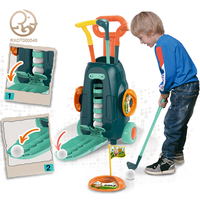 Suministro de fábrica, deporte, juego al aire libre, juguetes de plástico para niños, juguetes y estructuras para exteriores, niños, niñas, niños, Cubo de Golf, juguete