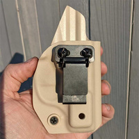 Venta Directa de Fábrica: Juego de Abrazaderas Traseras Metálicas con Bisagra Abatible y Doble Orificio Elíptico de Montaje. Accesorios de Hardware para Caza al Aire Libre.