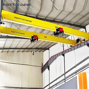 Grúa Aérea Monoviga de Tipo HD para Manejo de Materiales en Talleres, 3, 5, 10 y 16 Toneladas, con Polipasto Eléctrico Europeo - Product Image 3