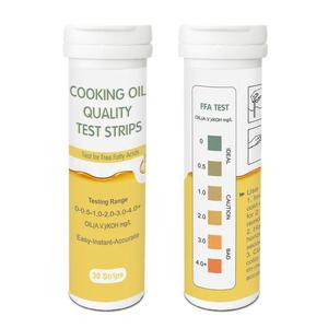 Bandelettes de test de qualité de l'huile de cuisson du fabricant, kit de test rapide, manuel, certifié CE, sans plastique, acides gras libres, test rapide <span class=keywords><strong>FFA</strong></span> - Product Image 4