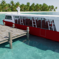Catamaran, taxi aquatique, bateau-bus, ferry touristique rapide, bateau de passagers à vendre