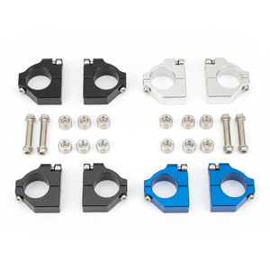 Piezas de Mejora para Motocicletas y Motos de Cross: Abrazaderas de Manillar de Aluminio Billet Anodizado Personalizado, Impresión 3D SLM y Mecanizado CNC - Product Image 2