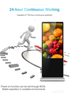 Totem Digitale LCD da Pavimento 43/55/65/75/86 Pollici, Pannelli LED Pubblicitari per OOH - Product Image 6