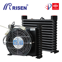 Radiateur à huile personnalisé OEM haute efficacité 220V 24V, refroidisseur d'huile compact avec ventilateur pour petite station hydraulique