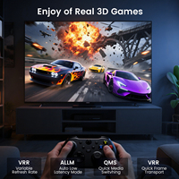 Câble HDMI SYONG 8K 60Hz ultra haute vitesse 48 Gbps, câble HDMI tressé HDCP 2.2 & 2.3, HDR 10, eARC pour ordinateur portable, moniteur, téléviseur, projecteur