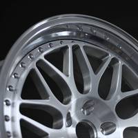 Nouvelles jantes HOPForged en alliage d'aluminium poli brossé de 17 à 22 pouces pour Audi A4/A5 pour I7/M5 - Ajustement universel 5x114.3/112/120 PCD
