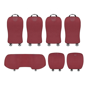 Set completo di ricambi auto diretti in fabbrica di copertura in pelle per auto cuscino di lusso per seggiolino auto - Product Image 6