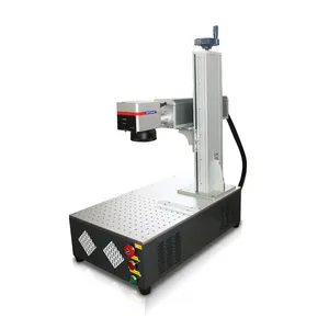 Discount 20w 30w fiber laser marking machine for marking stainless steel thermos low price
