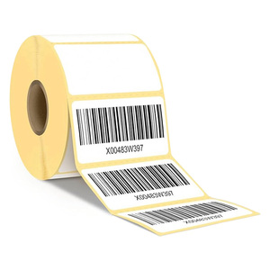 2 X 1 Reusable Thermal Labels 2000 Labels Roll 50 X 25mm Direct Barcode Stickers Self Adhesive Shipping Labelling Packaging