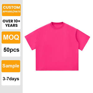 เสื้อยืดคุณภาพสูงสั่งทำพิเศษ ทรงหลวม ไหล่ตก ผ้าหนา 100% ผ้าฝ้าย ขายส่ง รับสกรีน ปัก สำหรับผู้ชาย - Product Image 1