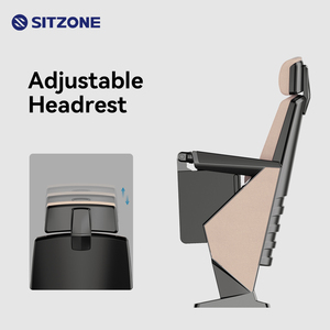 Asiento de Auditorio Sitzone con Mesa de Escritura <span class=keywords><strong>PA</strong></span>, Diseño Moderno, Asiento Fijo para Teatro, Sala de Conferencias - Product Image 2