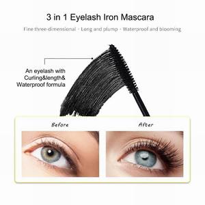 Mascara vegan noir personnalisé, mascara longue tenue, séchage rapide, 3 en <span class=keywords><strong>1</strong></span>, recourbant, allongeant, waterproof - Product Image 4