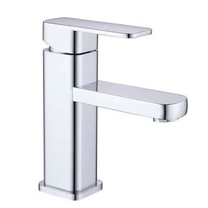 Robinet électrique en cuivre minimaliste moderne, conception monobloc, activation par levage pour eau chaude/froide, vente directe d'usine - Product Image 1