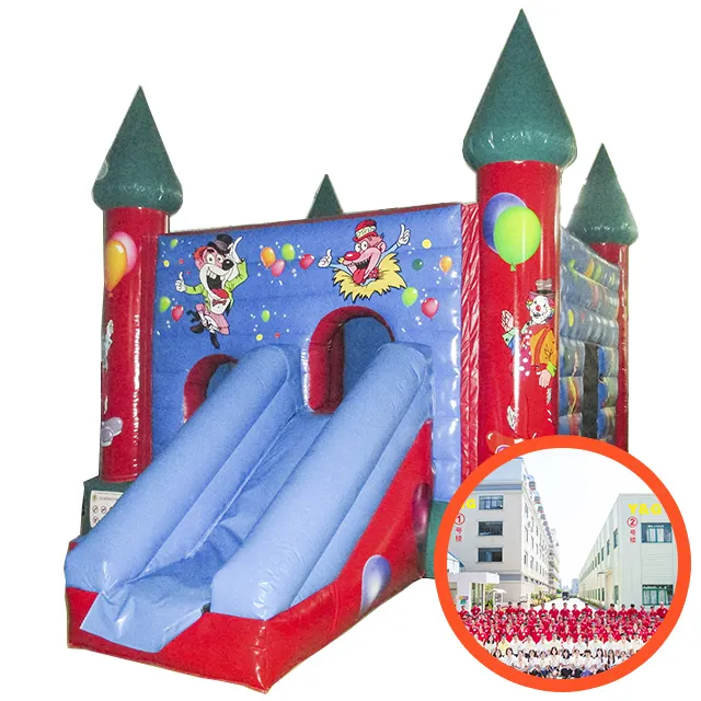 Cartoon Clown aufblasbare springende Burg aufblasbare Clown Türsteher